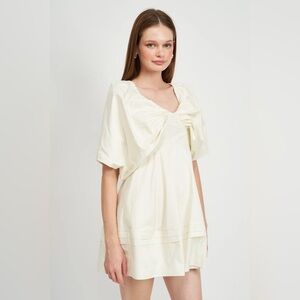 Mini Poplin Dress
